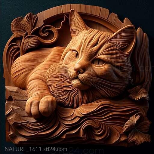 Nature and animals (st cat 3, NATURE_1611) 3D models for cnc